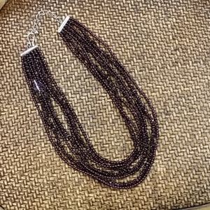 Garnet necklace